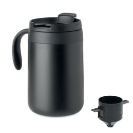 Dubbelwandige mok koffiefilter