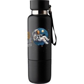Dubbelwandige roestvrijstalen fles (500 ml)
