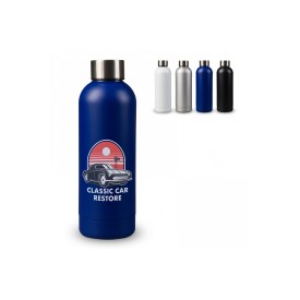 Dubbelwandige vacuüm fles met mattte-look 500ml