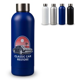 Dubbelwandige vacuüm fles met mattte-look 500ml