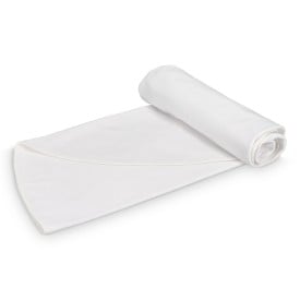 Dubbelzijdig rond standlaken Ø 150cm 350g/m² sublimatie-Wit