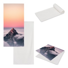Handdoek 70 x 140 cm - rPET - 400 g/m² - all over print dubbelzijdig
