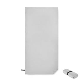 Dubbelzijdige microvezelhanddoek-Grijs