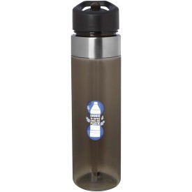 Dylan 650 ml Tritan fles met tuitdeksel-Grijs