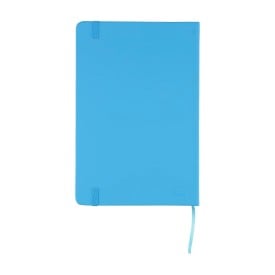 Eamon notitieboek - A5 - rPET PU - 80 vellen - elastische band - leeslint