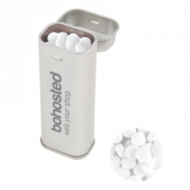 Easy tin blik met ca. 28 gr. mintjes-Zilver