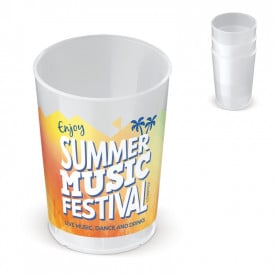 Beker 250 ml - pp - stapelbaar