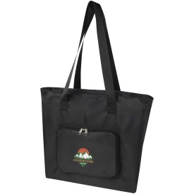EcoFold RPET opvouwbare draagtas 16 l-Zwart
