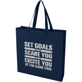 EcoSeal GRS gerecyclede non woven draagtas met inzetstuk 12 l-Navy