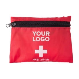 EHBO-set in etui - nylon - 210D - met riemlus