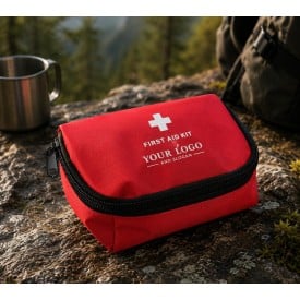 EHBO-set in etui - nylon - 600D - 16-delig