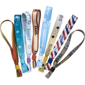 El polsbandje - rPET polyester - 33 cm - veiligheidssluiting