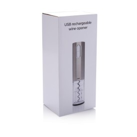 Elektronische kurkentrekker - RVS - herlaadbaar via USB