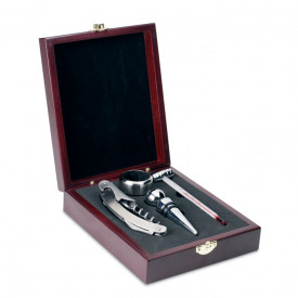 Elegante wijnset-Zilver-Zonder opdruk