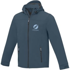 Elevate Langley softshell jas - heren - polyester - 300 g/m2 - waterafstotend-Hale blue