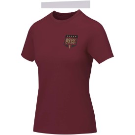 Elevate Nanaimo t-shirt - dames - BCI katoen - 160 g/m2-Diep bordeauxrood