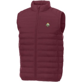 Elevate Palas bodywarmer - heren - recycled nylon - borstzak met ritssluiting-Diep bordeauxrood