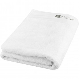 Ellie badhanddoek 70 x 140 cm van 550 g/m² katoen-Wit