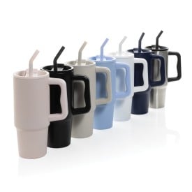 Embrace deluxe drinkbeker 900ml - roestvrij staal - met handvat