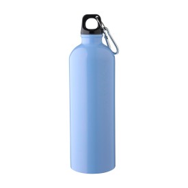 Emeric drinkfles 750ml - gerecycled RVS - PP dop - karabijnhaak
