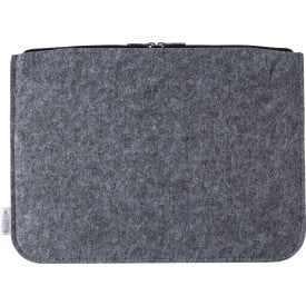 laptophoes Emilia 14 inch - rPET vilt - met ritssluiting en voorvak