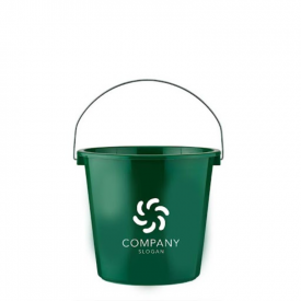 Emmer 5 liter laten bedrukken-Groen