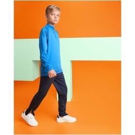 Epiro 200 g/m² sweatshirt met lange mouwen en kwartrits voor kinderen