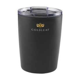Espresso-to-Go Mug RCS Recycled Steel 170 ml-Zwart