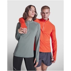 Estambul sweater - dames - gerecycled polyester - 200 g/m2 - halve rits