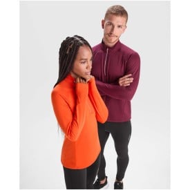 Estambul sweater - dames - gerecycled polyester - 200 g/m2 - halve rits