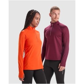 Estambul sweater - heren - gerecycled polyester - 200g/m2 - halve rits
