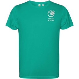 Estoril 125 g/m² T-shirt met korte mouwen voor kinderen-Jadegroen