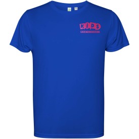 Estoril 125 g/m² T-shirt met korte mouwen voor kinderen-Koningsblauw