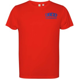 Estoril 125 g/m² T-shirt met korte mouwen voor kinderen-Rood