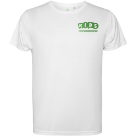 Estoril 125 g/m² T-shirt met korte mouwen voor kinderen-Wit