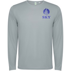 Estoril unisex T-shirt met lange mouwen-Grijs