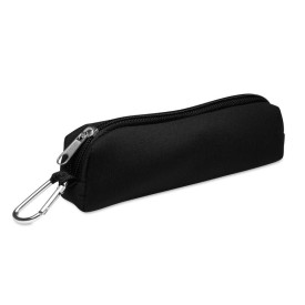 Iris etui met karabijnhaak - schuimrubber - 20x5x2.5cm