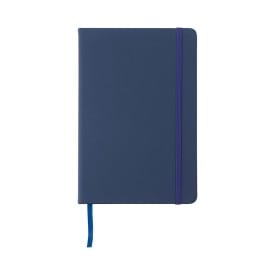Eva notitieboek - A5 - PU - 96 vellen - gelinieerd - elastieksluiting en lint