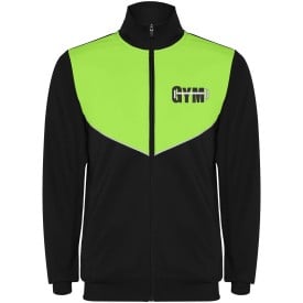 Evans unisex trainingspak-Zwart, lime
