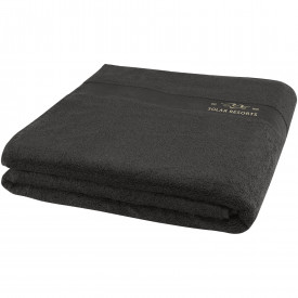 Evelyn badhanddoek 100 x 180 cm van 450 g/m² katoen-Antraciet