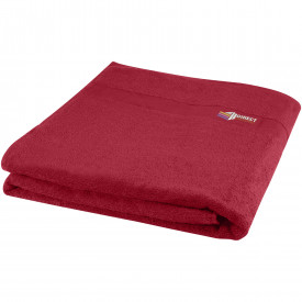 Evelyn badhanddoek 100 x 180 cm van 450 g/m² katoen-Rood