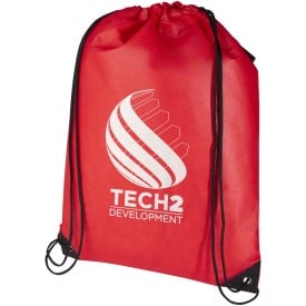 Evergreen GRS gerecyclede non woven koordzak 5 l-Rood