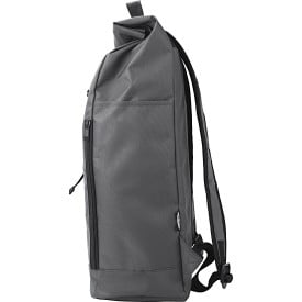 Evie rugzak - rPET polyester - 600D - rolltop - klittenband- en gespsluiting