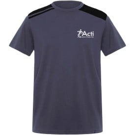 Expedition 160 g/m2 heren T-shirt met korte mouwen-Lood, zwart