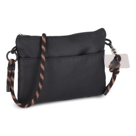 Extra Everyday Essentials pouch met paracord draagkoord-Zwart