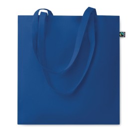 Fairtrade boodschappentas 140gr/m²-Koningsblauw