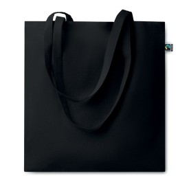 Fairtrade boodschappentas 140gr/m²-Zwart