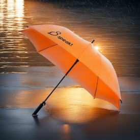 Falcone® golfparaplu - Ø 120 cm - automaat - windproof - rubber gecoat handvat