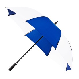 Falcone® Golfparaplu windproof-Blauw / wit