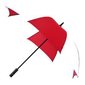 Falcone® Golfparaplu windproof-Rood / wit